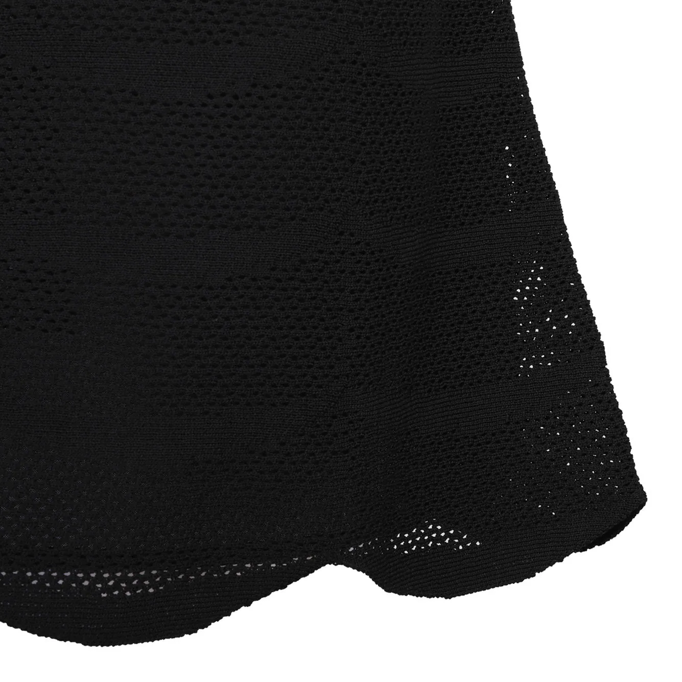 BLACK COTTON SILK SKIRT sold by Lord & Taylor product image thumbnail 4