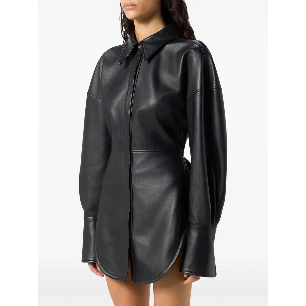 Blumarine Leather Shirt sold by Lord & Taylor product image thumbnail 3
