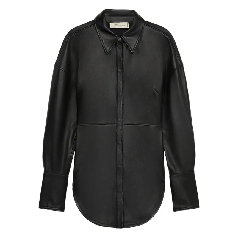 Blumarine Leather Shirt sold by Lord & Taylor