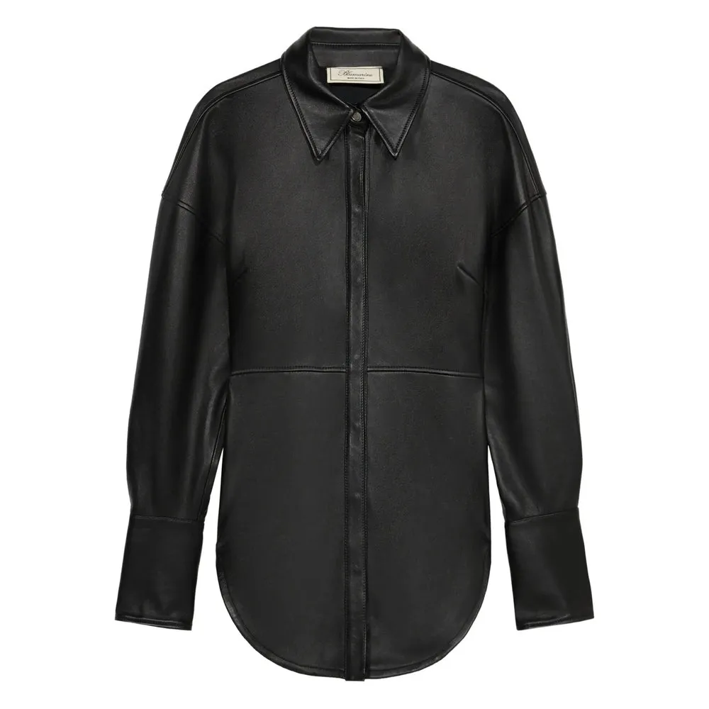 Blumarine Leather Shirt sold by Lord & Taylor