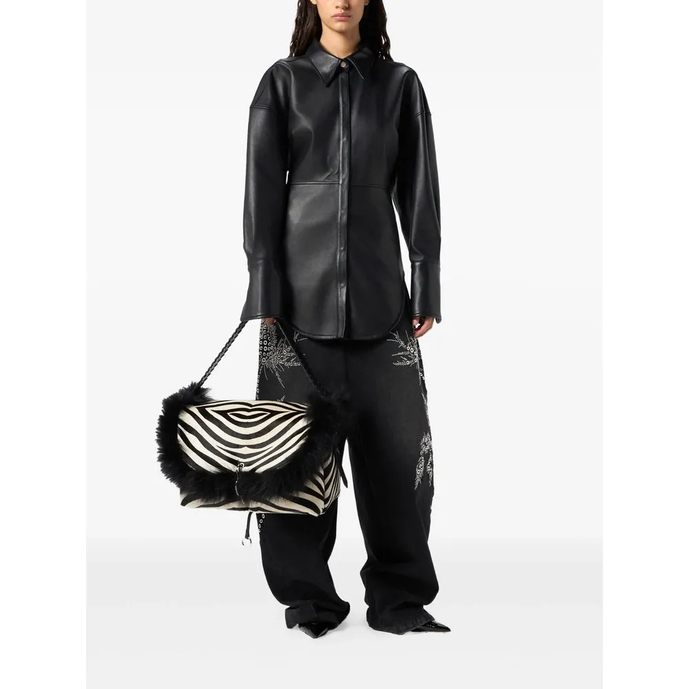 Blumarine Leather Shirt sold by Lord & Taylor product image thumbnail 2