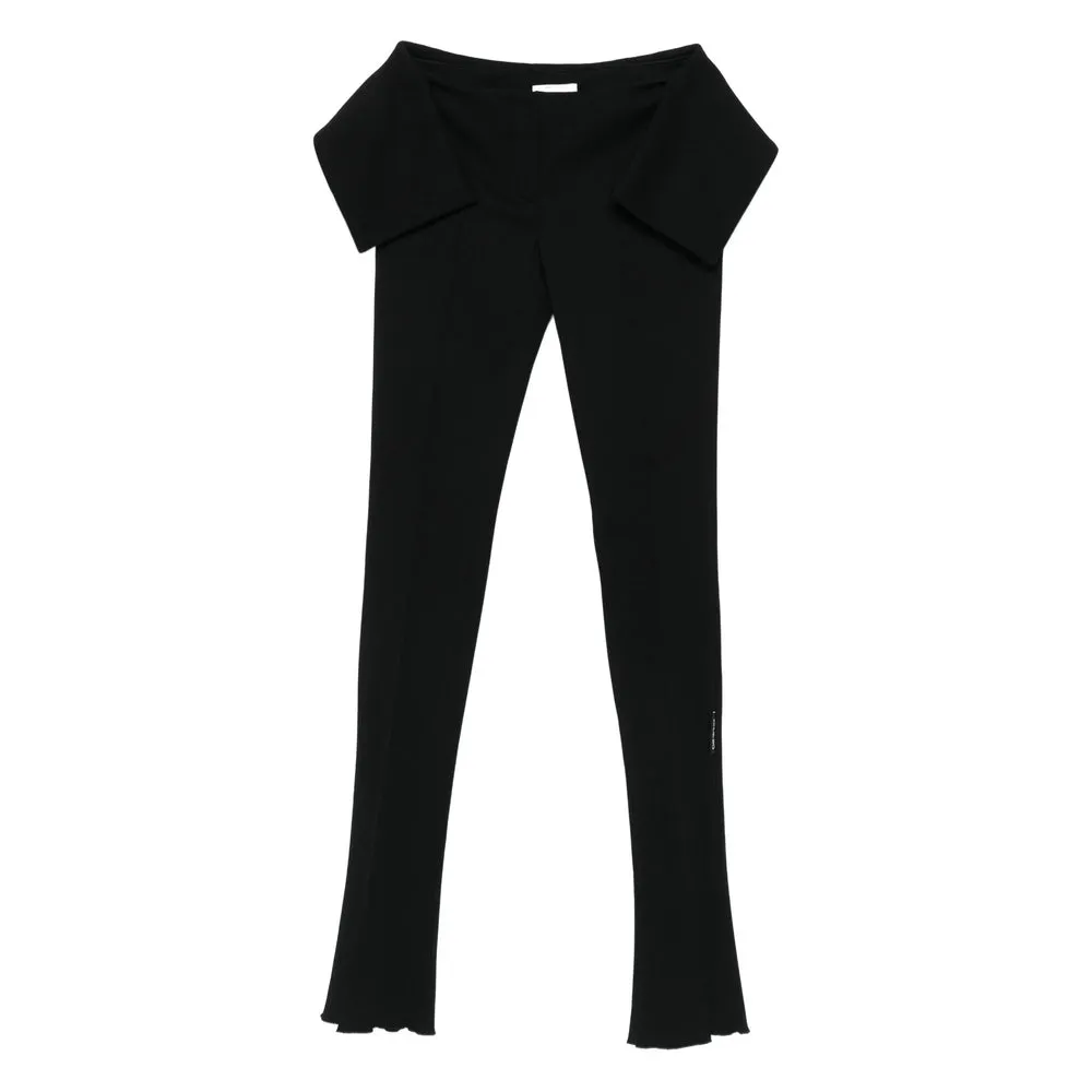 Off-White Flared Leg Pants sold by Lord & Taylor