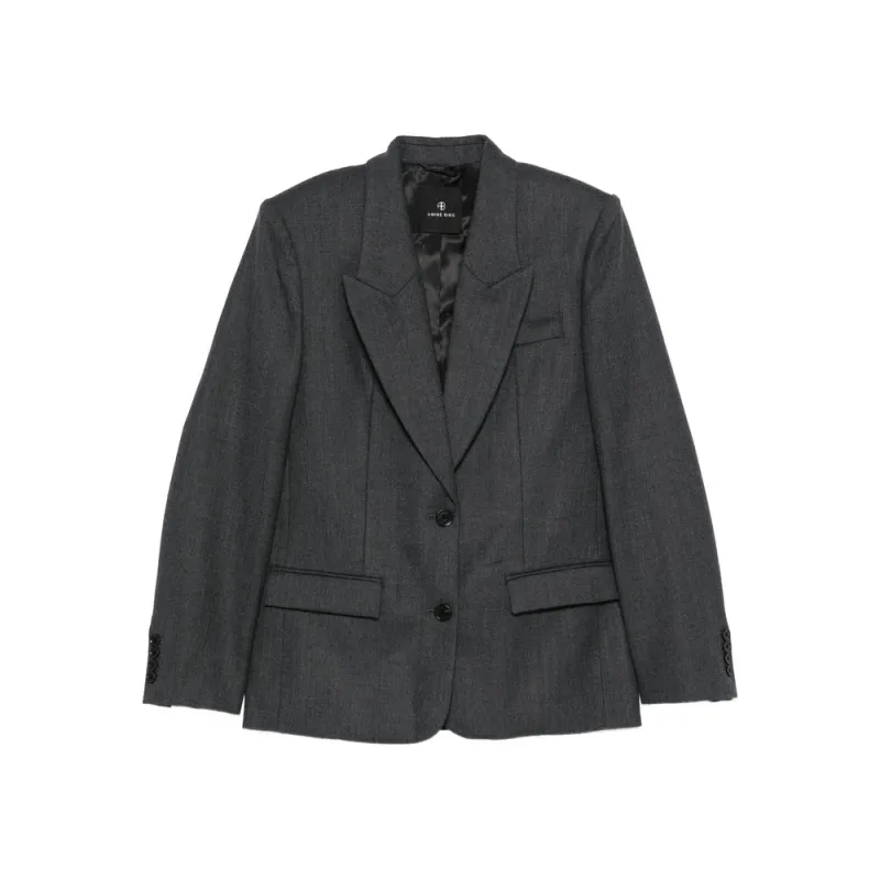 Anine Bing Dark Grey Blazer sold by Lord & Taylor