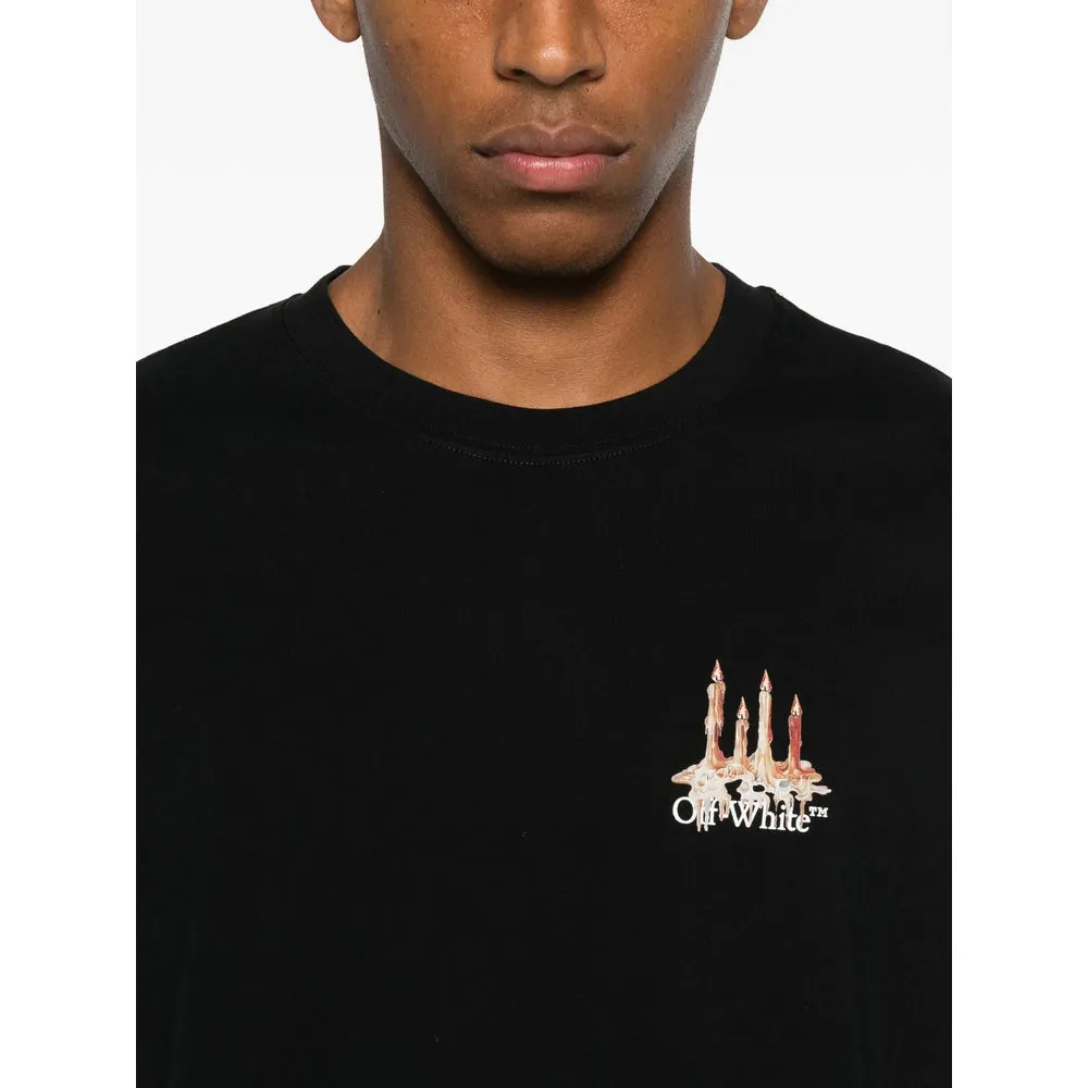 Off-White Graphic Print T-Shirt sold by Lord & Taylor product image thumbnail 3
