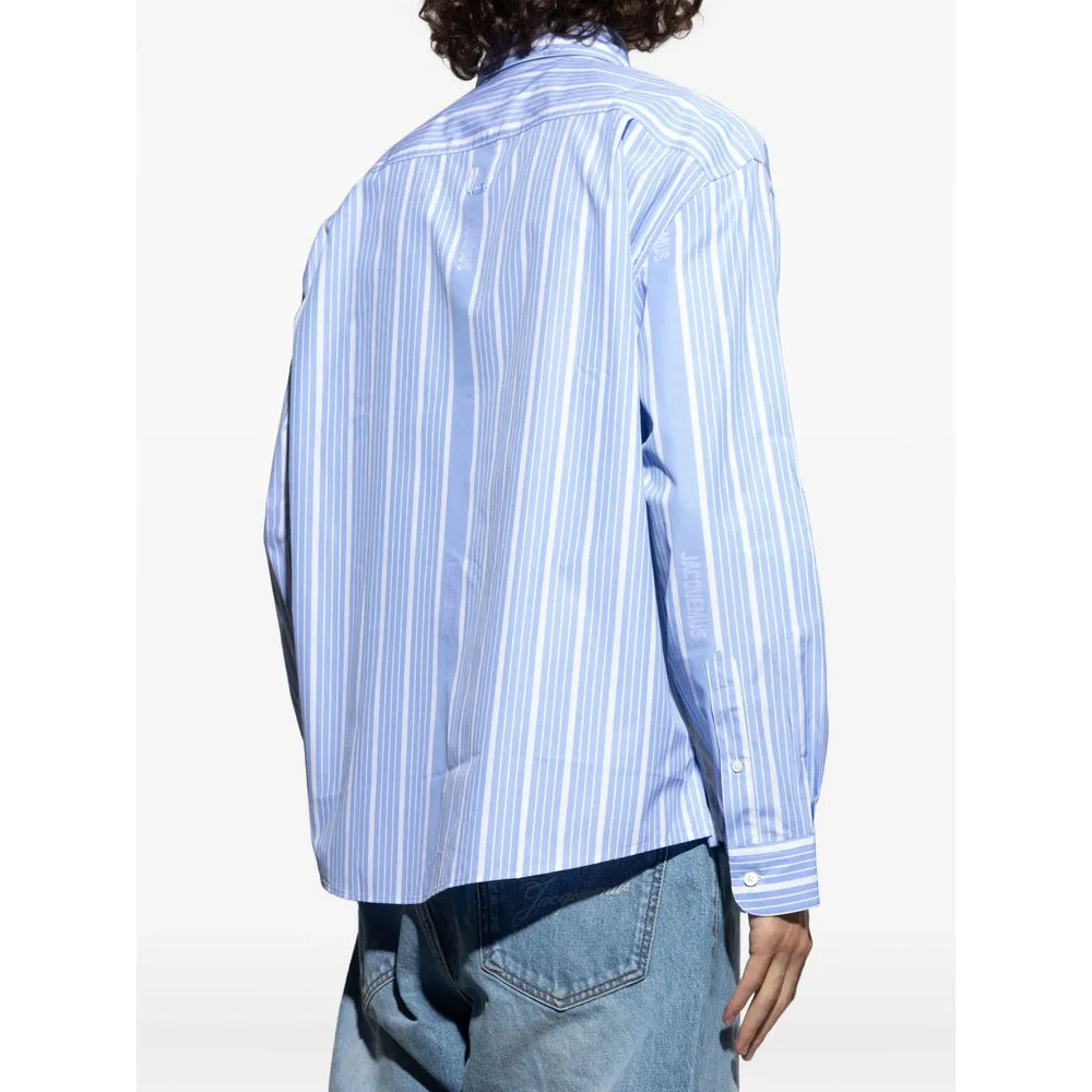 Jacquemus Light Blue Striped Shirt sold by Lord & Taylor product image thumbnail 2