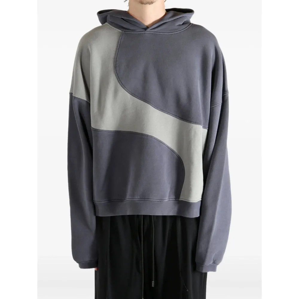 Erl Grey Hooded Sweatshirt sold by Lord & Taylor product image thumbnail 2