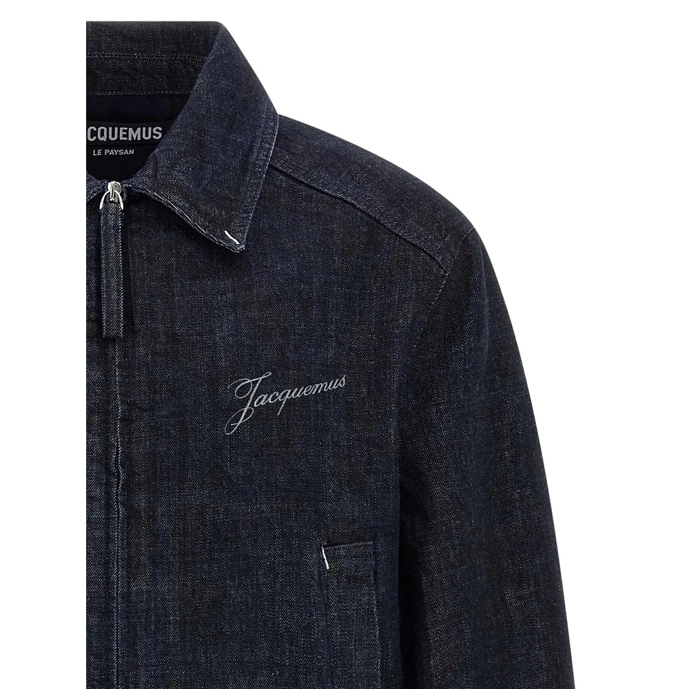 Jacquemus Blue Cotton Jacket sold by Lord & Taylor product image thumbnail 4