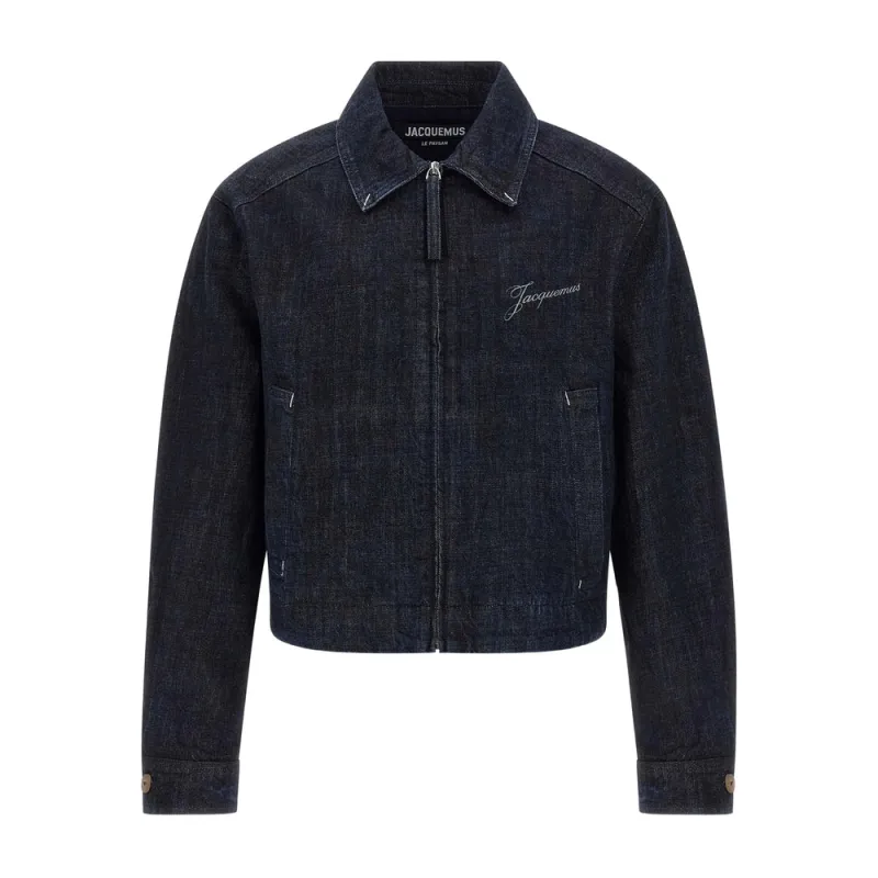 Jacquemus Blue Cotton Jacket made by Jacquemus