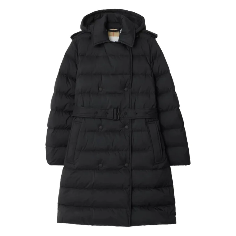 Burberry Black Double-Breasted Outerwear sold by Lord & Taylor