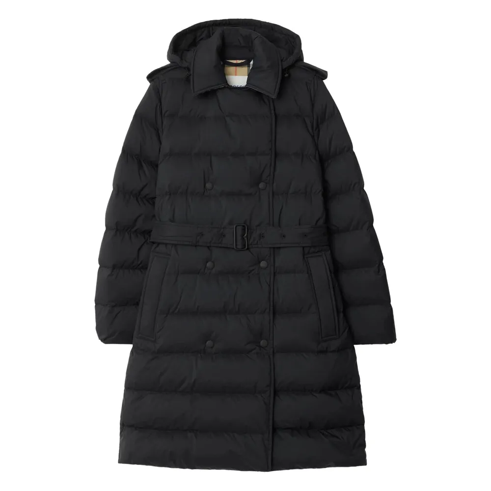 Burberry Black Double-Breasted Outerwear sold by Lord & Taylor