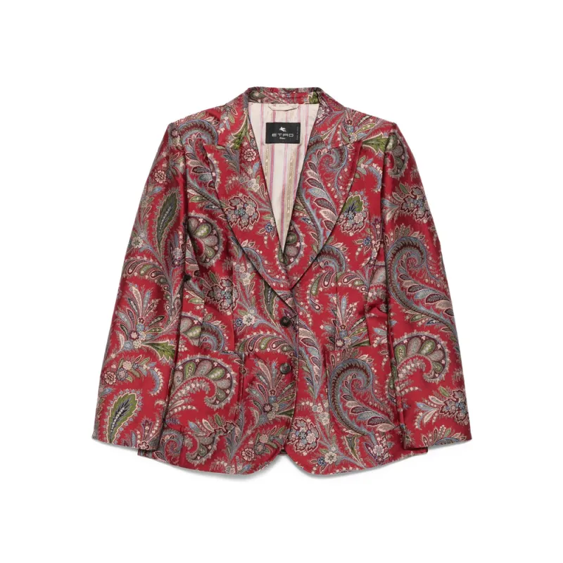 Etro Red Paisley Blazer sold by Lord & Taylor