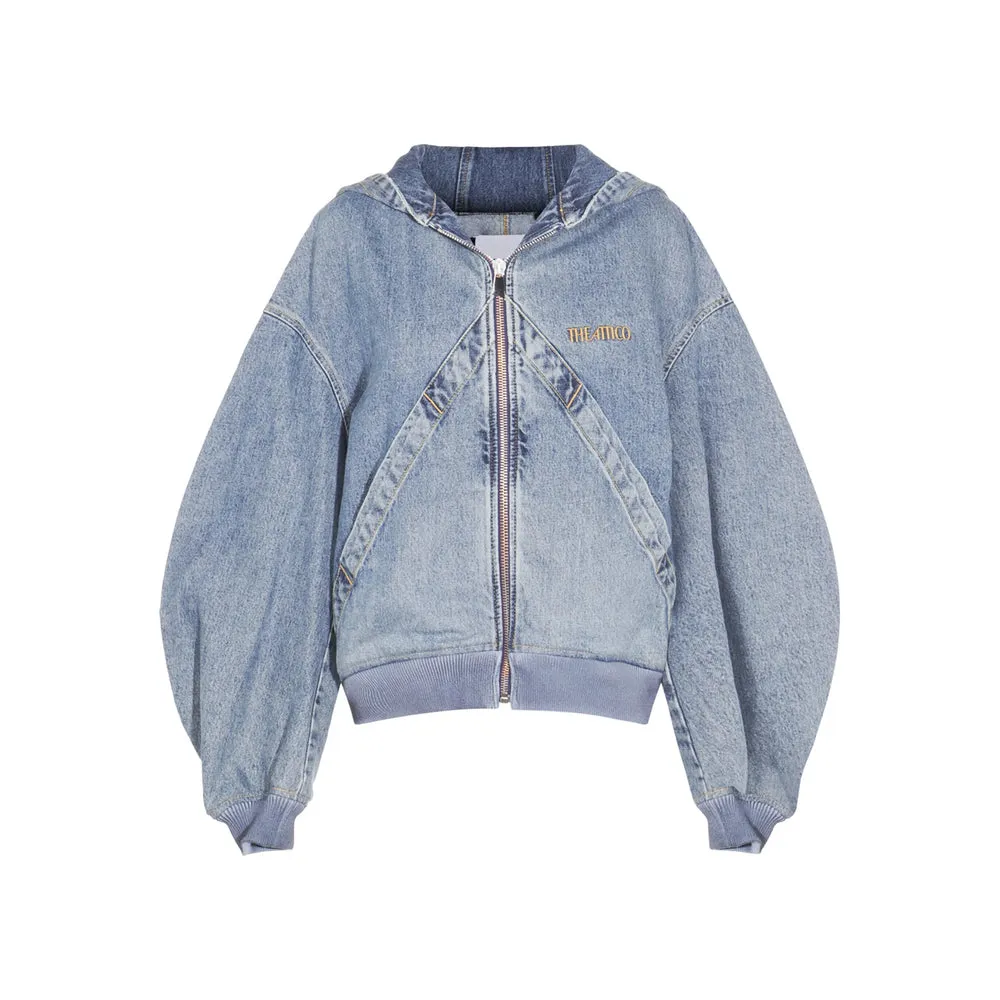 The Attico Blue Denim Outerwear sold by Lord & Taylor product image thumbnail 2