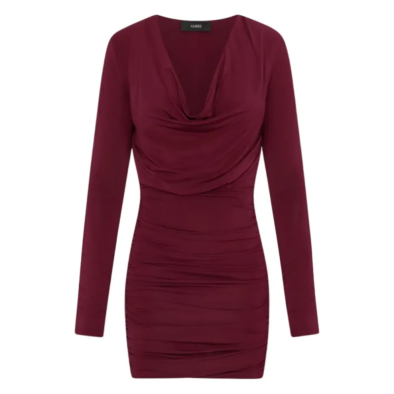 Amiri Burgundy Red Dress sold by Lord & Taylor
