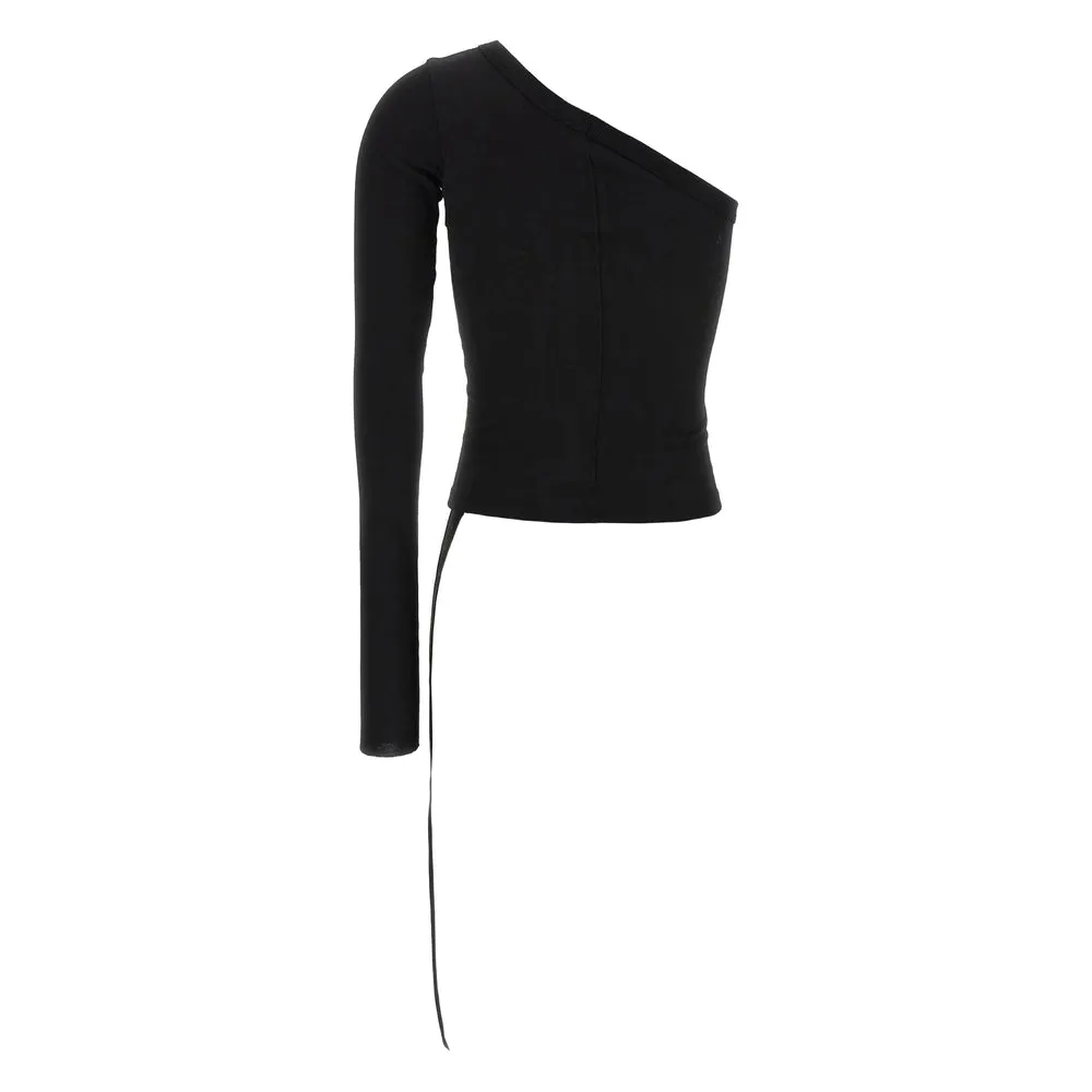 Rick Owens Drkshdw One-Shoulder T-Shirt sold by Lord & Taylor product image thumbnail 2