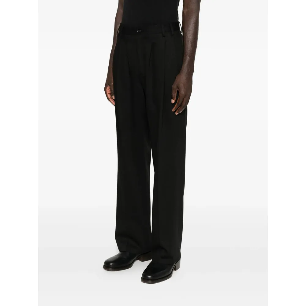Black Pleated Front Trousers sold by Lord & Taylor product image thumbnail 2