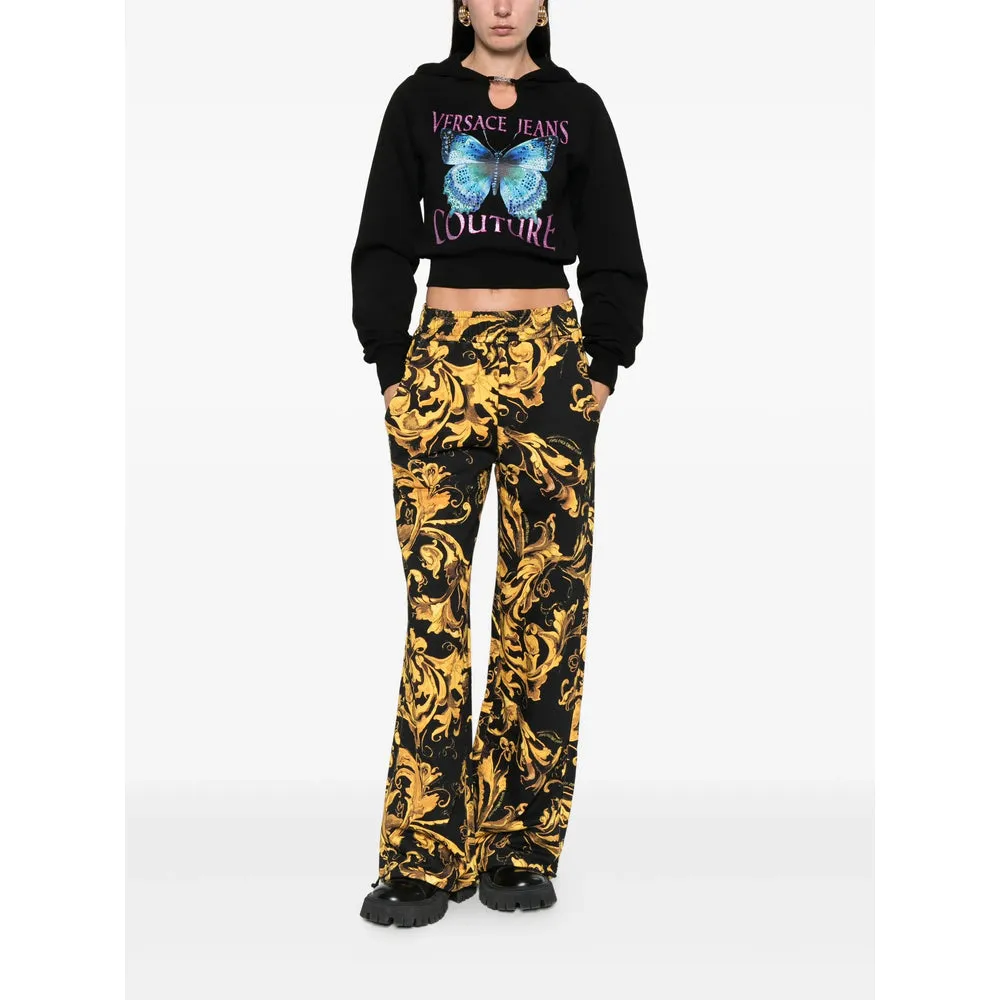 Versace Jeans Couture Black Hoodie sold by Lord & Taylor product image thumbnail 4
