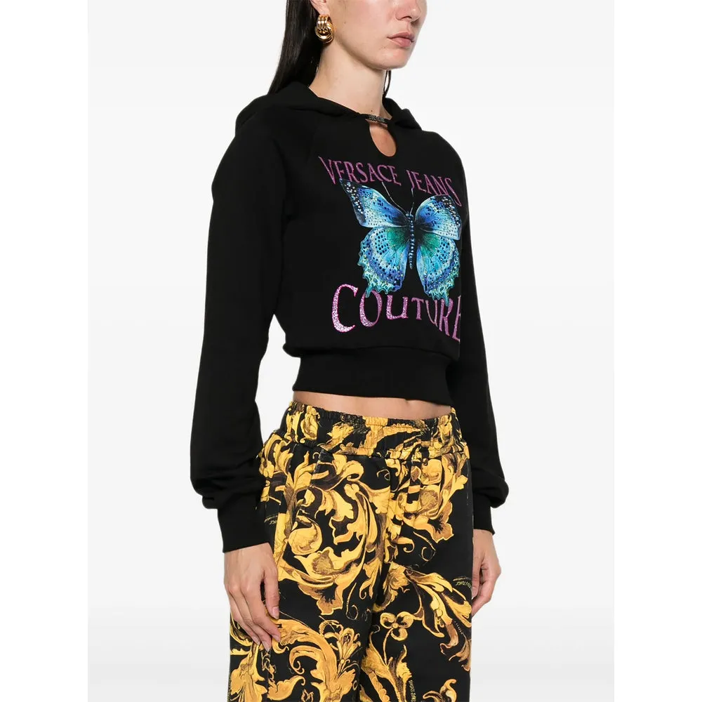 Versace Jeans Couture Black Hoodie sold by Lord & Taylor product image thumbnail 5