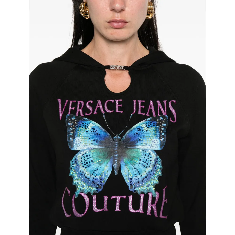 Versace Jeans Couture Black Hoodie sold by Lord & Taylor product image thumbnail 2