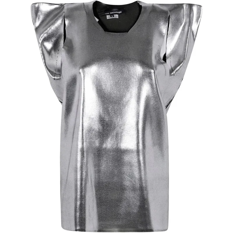 Junya Watanabe Silver Sweater made by Junya Watanabe