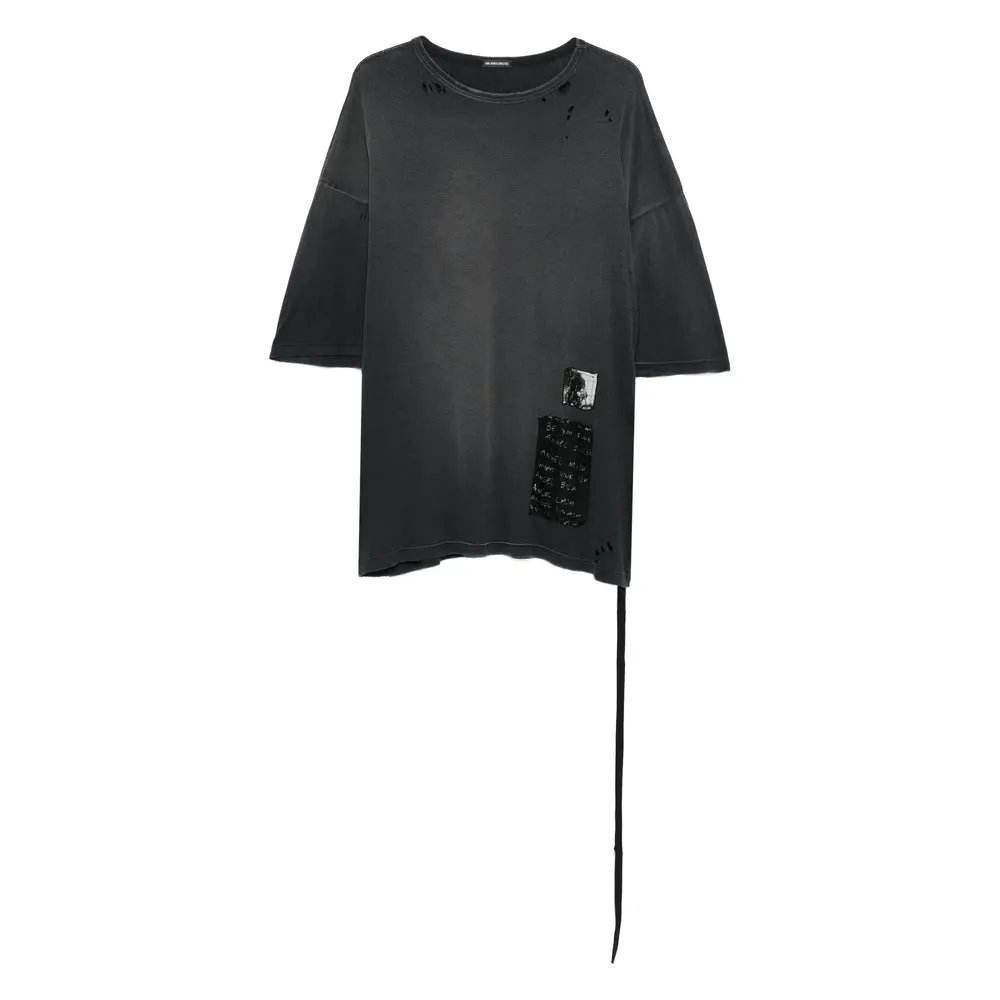 Ann Demeulemeester Black T-Shirt sold by Lord & Taylor