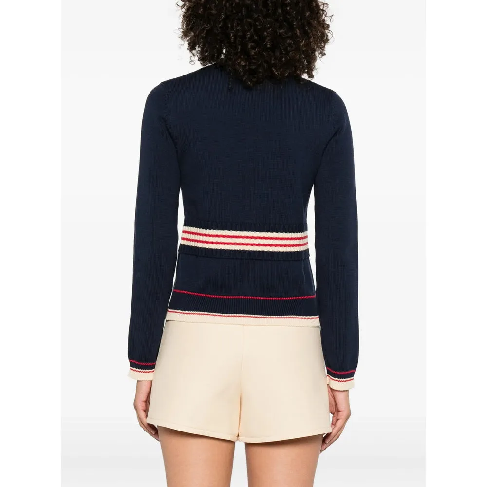 Valentino Navy Blue Sweater sold by Lord & Taylor product image thumbnail 3