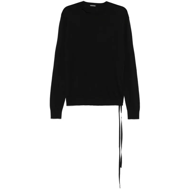 Ann Demeulemeester Black Sweater sold by Lord & Taylor