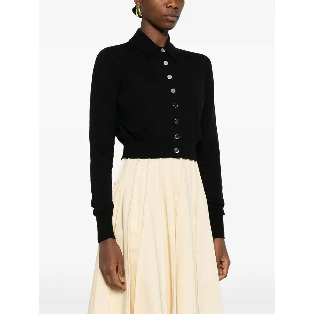 Sportmax Black Cropped Sweater sold by Lord & Taylor product image thumbnail 3