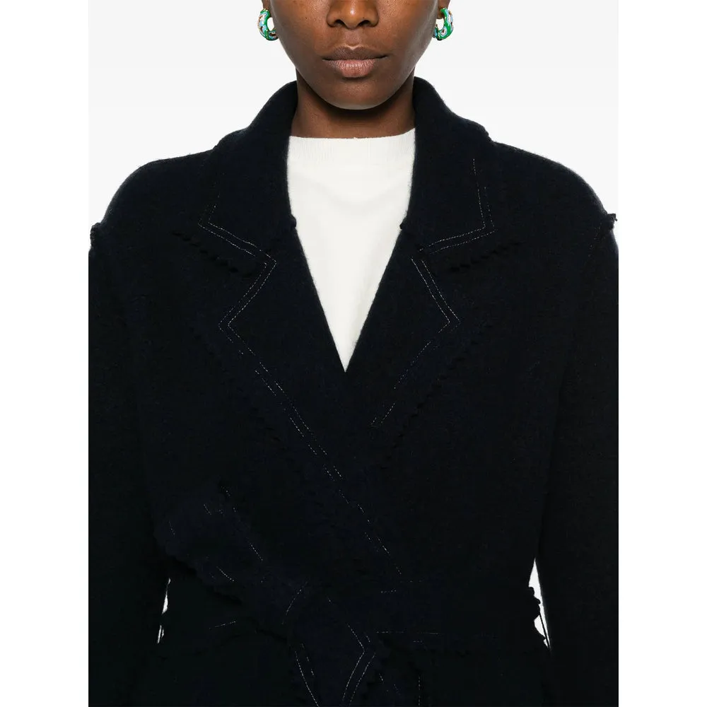 Max Mara Midnight Blue Coat sold by Lord & Taylor product image thumbnail 2