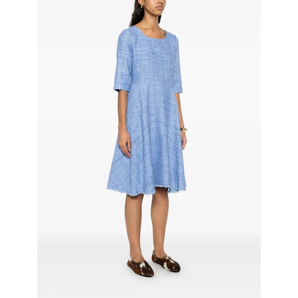 Charlott Cerulean Blue Dress sold by Lord & Taylor product image thumbnail 3