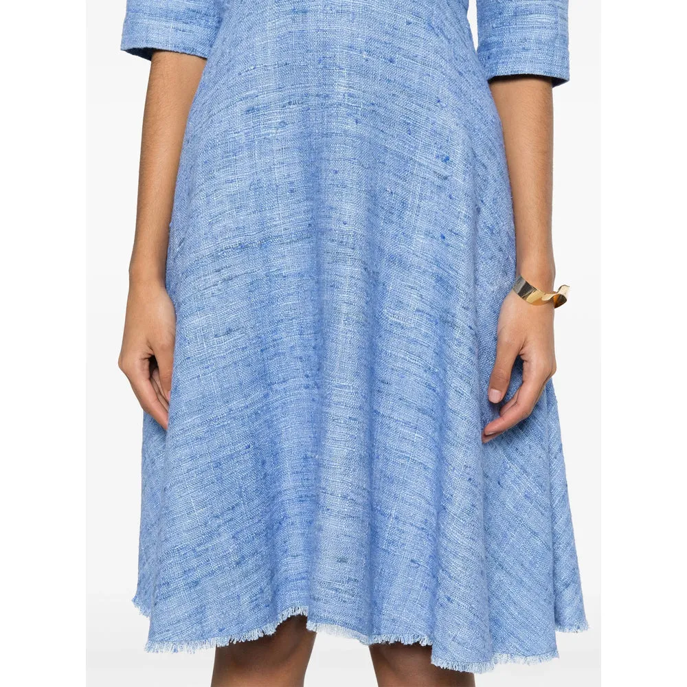 Charlott Cerulean Blue Dress sold by Lord & Taylor product image thumbnail 4