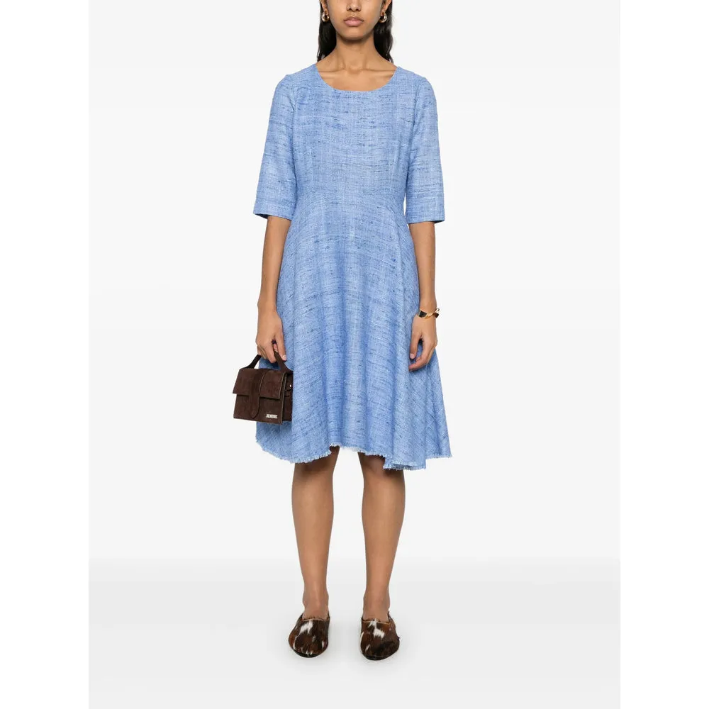 Charlott Cerulean Blue Dress sold by Lord & Taylor product image thumbnail 2
