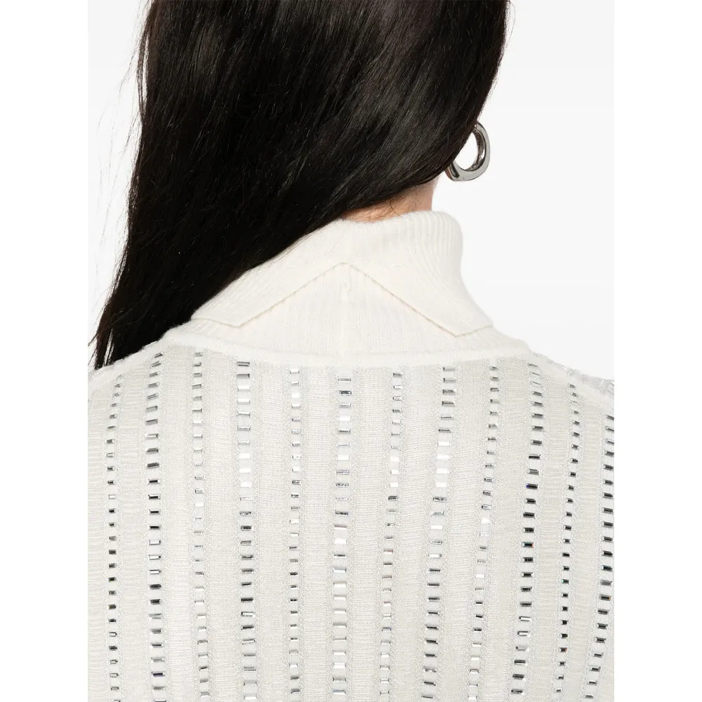 Ermanno Scervino White Turtleneck Sweater sold by Lord & Taylor product image thumbnail 4