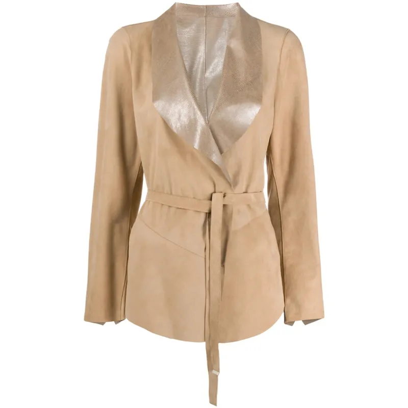 Suprema Leather Jacket sold by Lord & Taylor