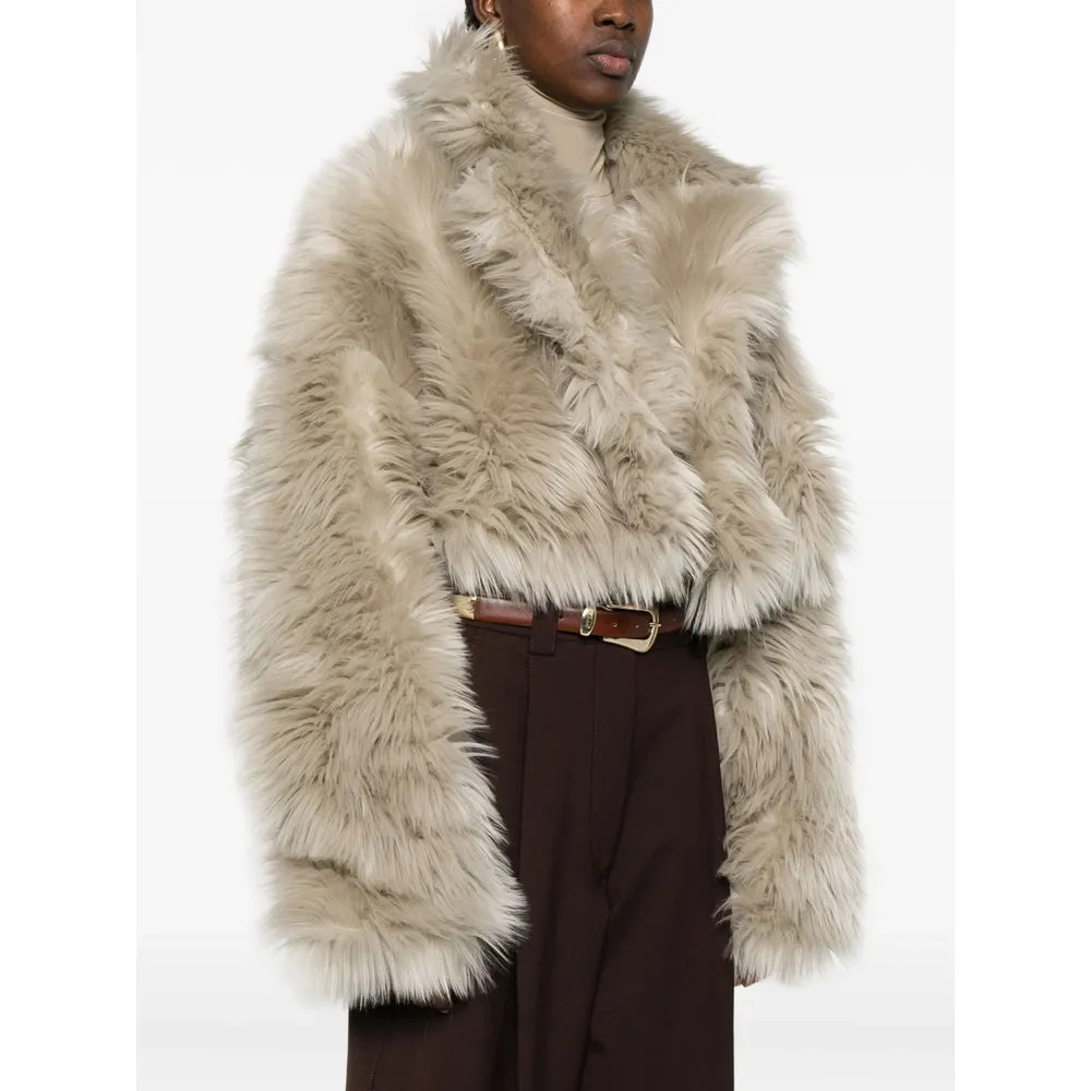 Faux-Fur Cropped Jacket sold by Lord & Taylor product image thumbnail 2