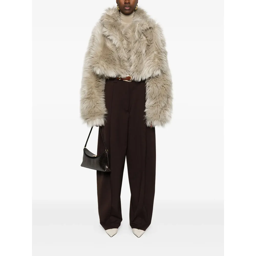 Faux-Fur Cropped Jacket sold by Lord & Taylor product image thumbnail 3