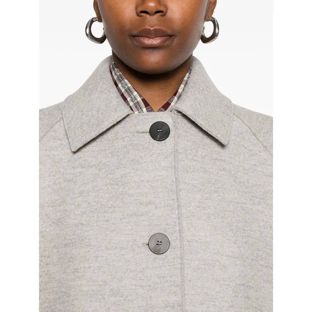 Harris Wharf London Light Grey Coat sold by Lord & Taylor product image thumbnail 3