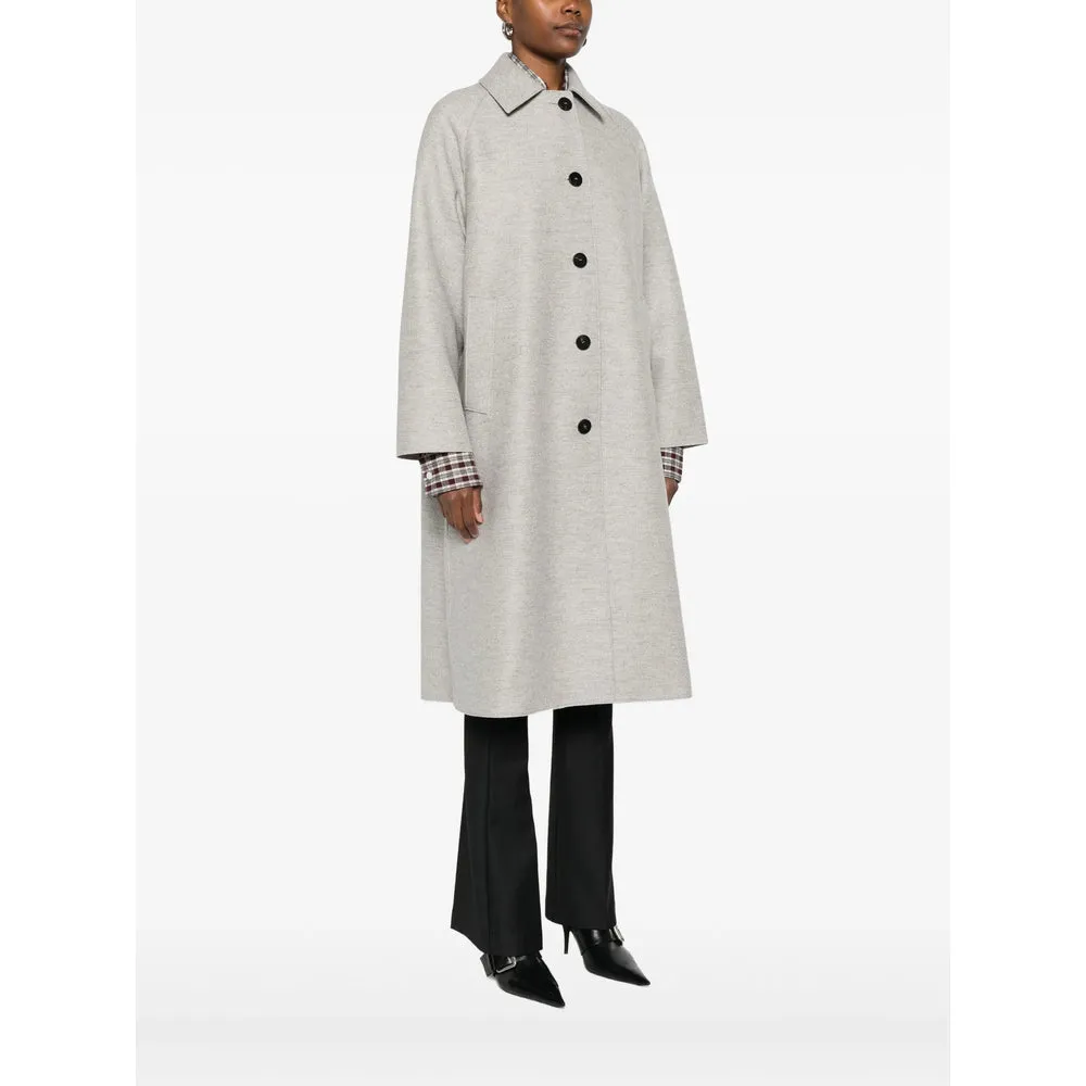 Harris Wharf London Light Grey Coat sold by Lord & Taylor product image thumbnail 4