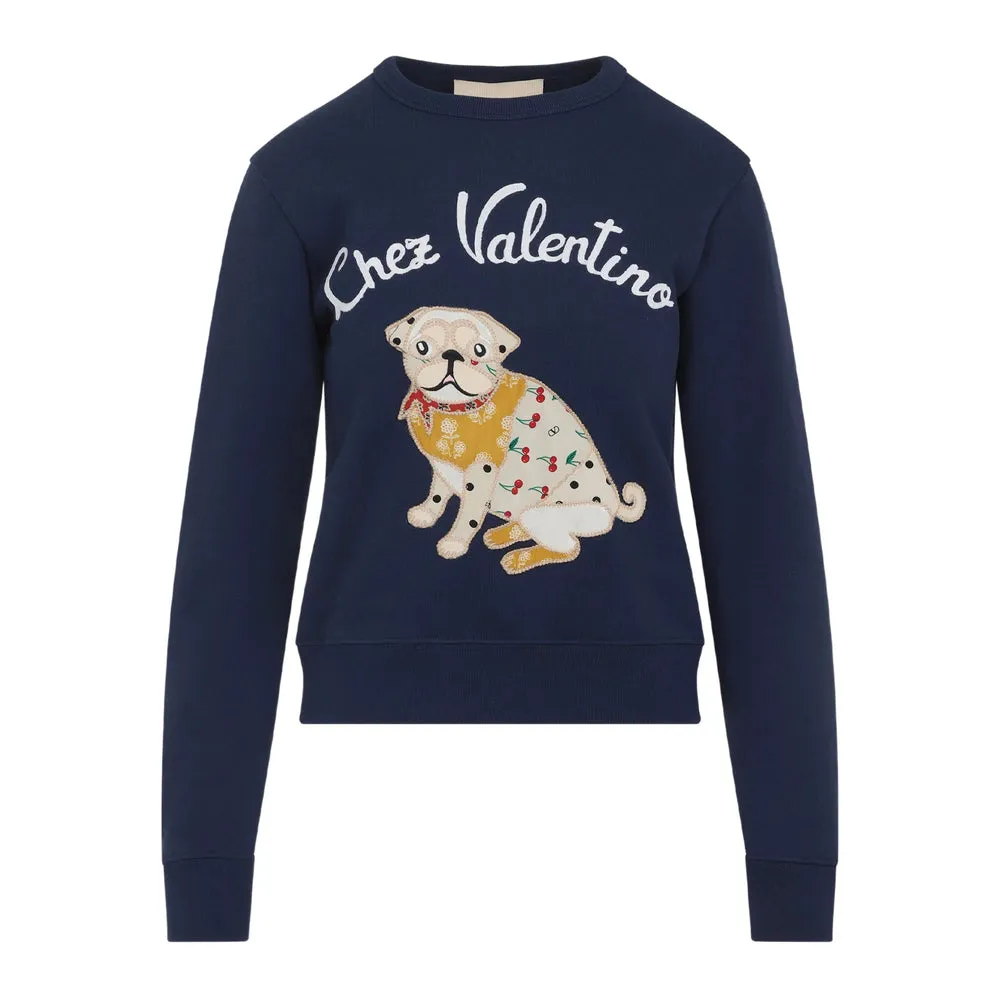 Valentino Blue Sweatshirt sold by Lord & Taylor