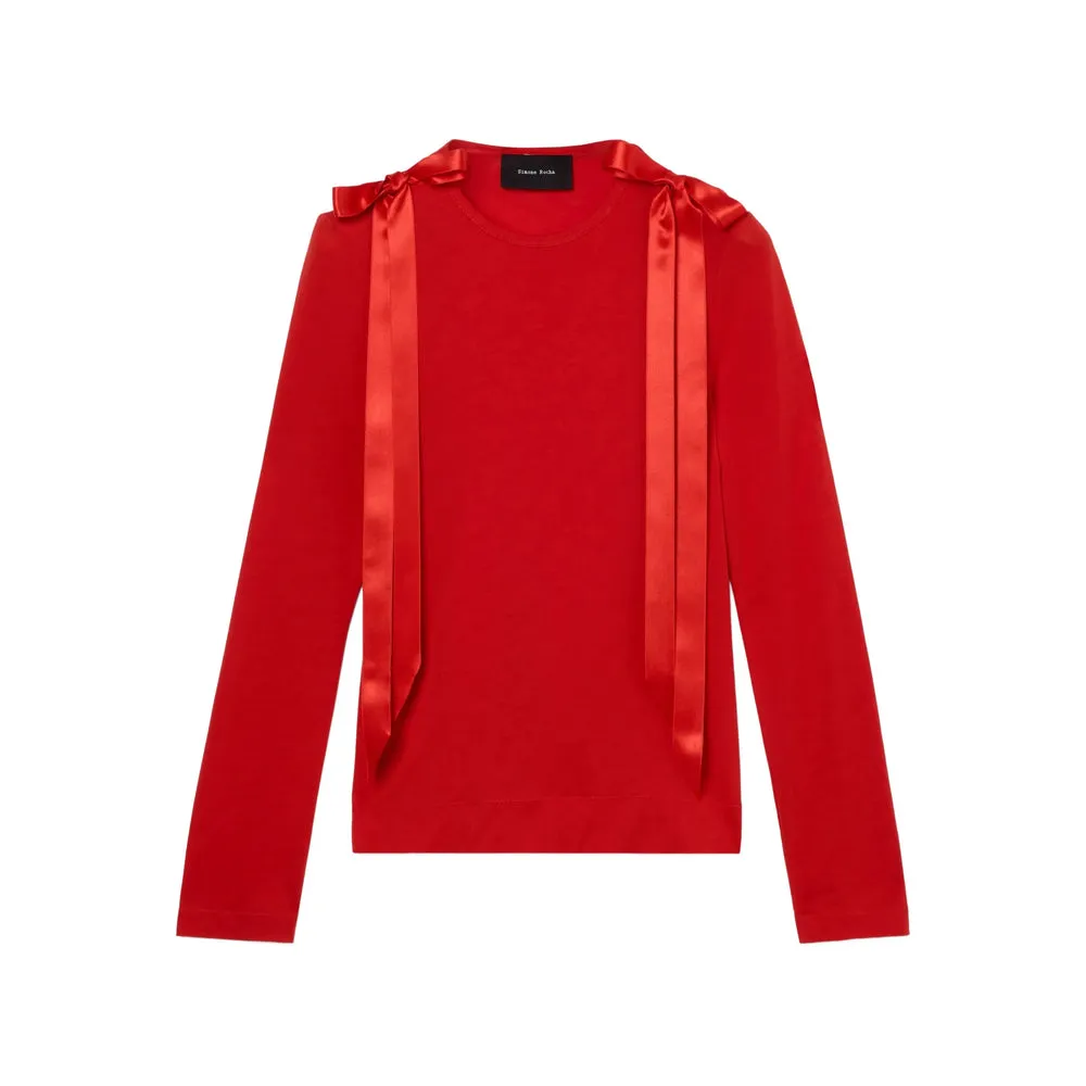 Simone Rocha Red T-Shirt sold by Lord & Taylor