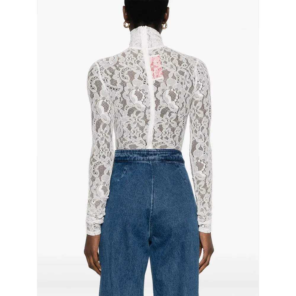 Valentino High Neck Bodysuit sold by Lord & Taylor product image thumbnail 4