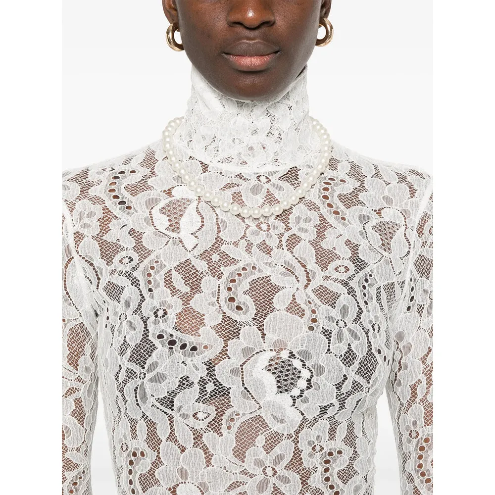 Valentino High Neck Bodysuit sold by Lord & Taylor product image thumbnail 3