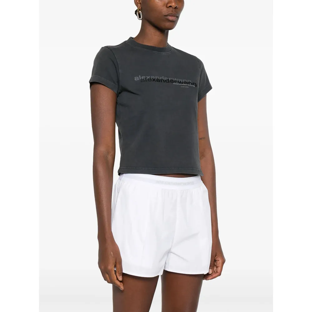 Alexander Wang Grey T-Shirt sold by Lord & Taylor product image thumbnail 4