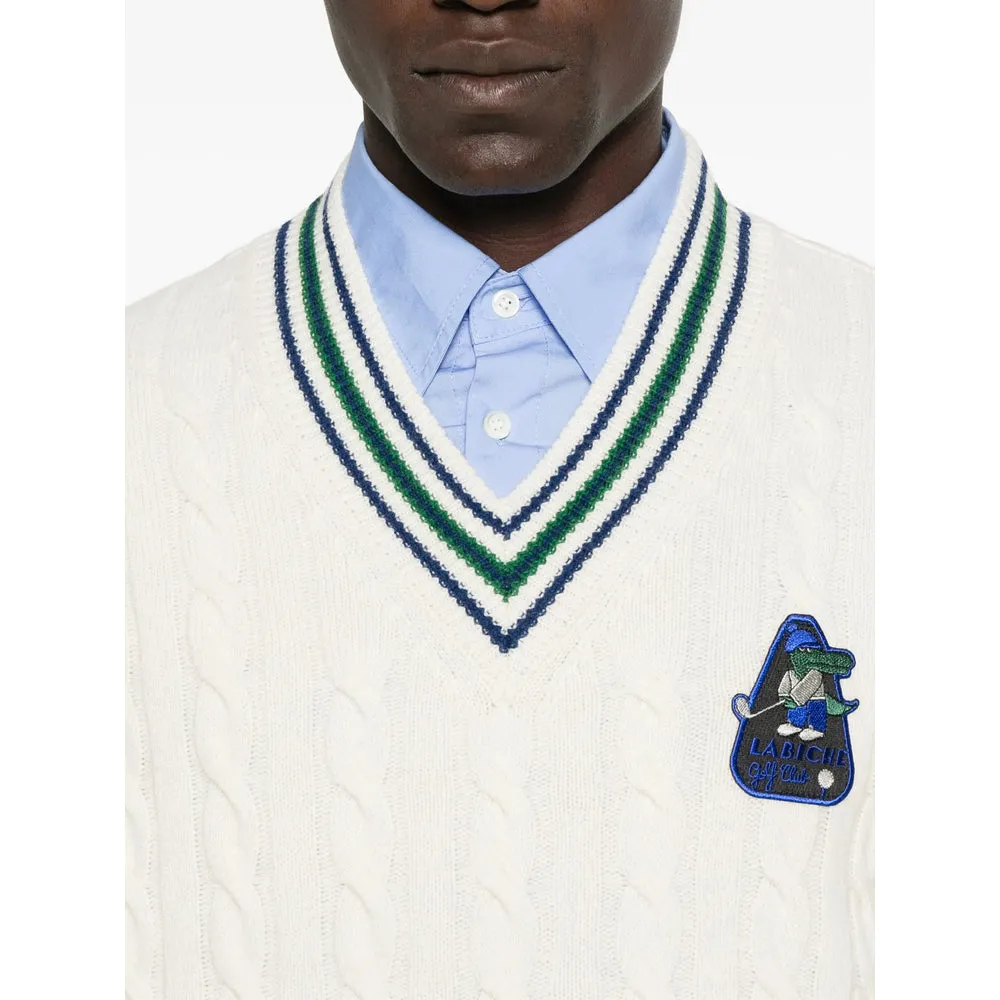 Maison Labiche Cable Knit Sweater sold by Lord & Taylor product image thumbnail 5