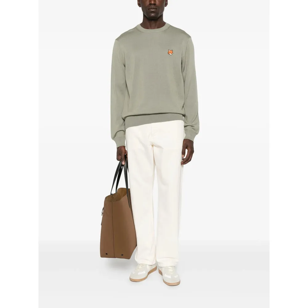 Maison Kitsuné Sage Green Sweater sold by Lord & Taylor product image thumbnail 4