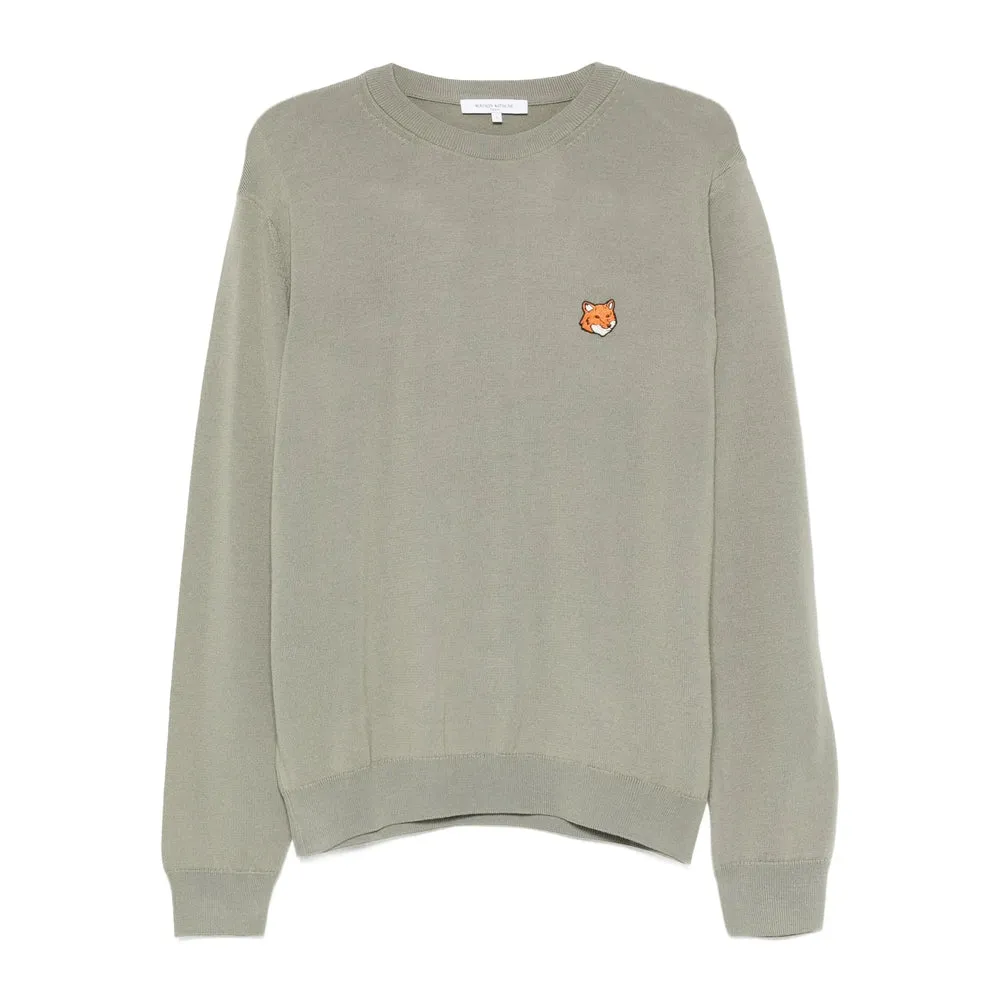 Maison Kitsuné Sage Green Sweater sold by Lord & Taylor