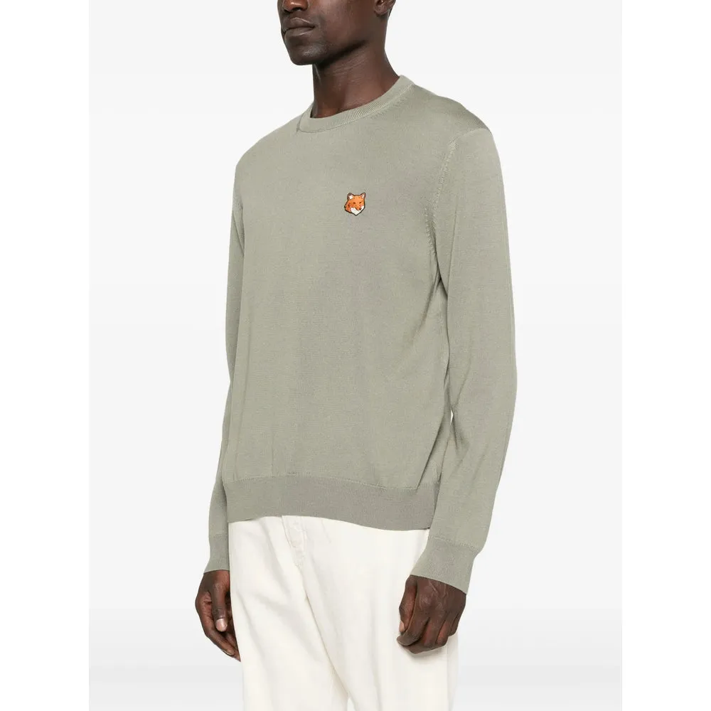 Maison Kitsuné Sage Green Sweater sold by Lord & Taylor product image thumbnail 5