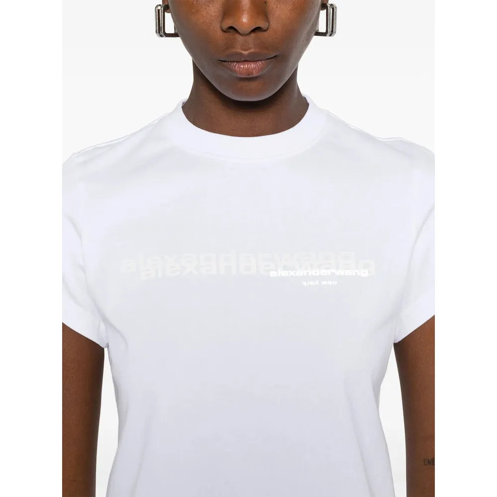Alexander Wang White T-Shirt sold by Lord & Taylor product image thumbnail 2