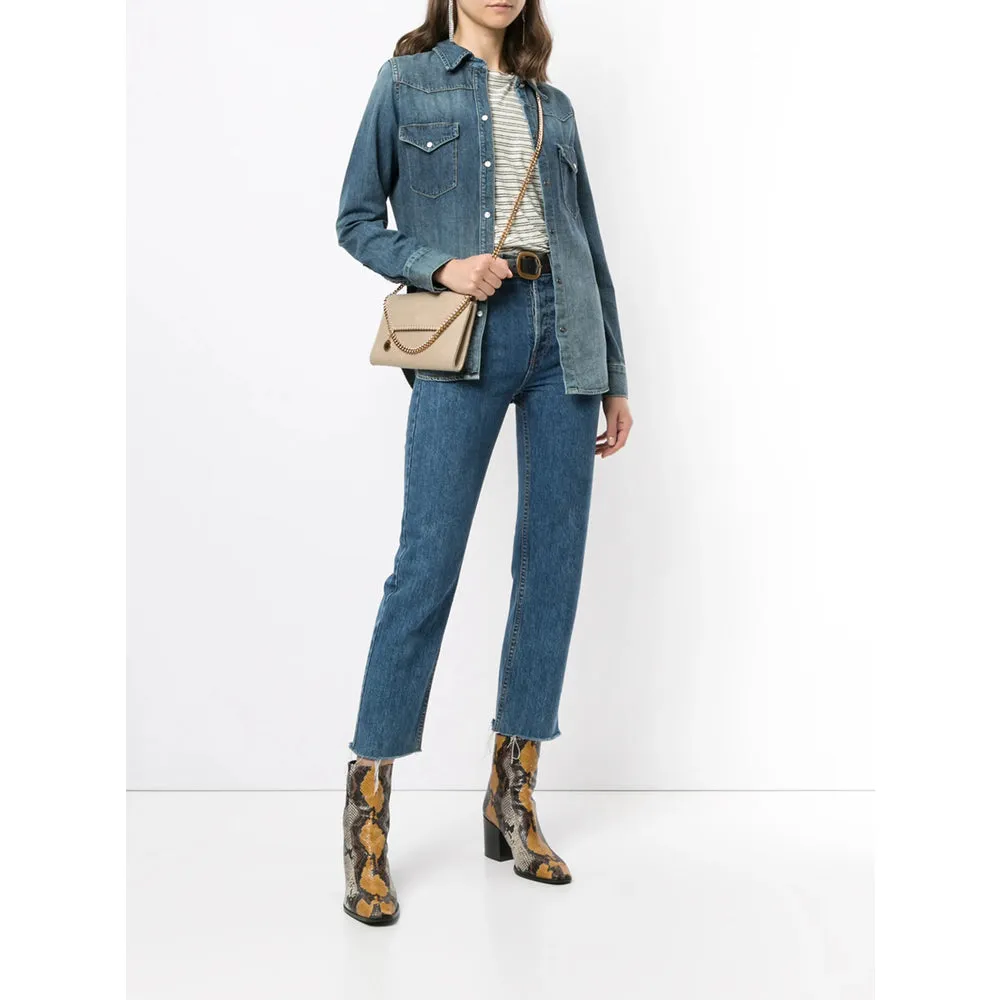 Nili Lotan Washed Blue Shirt sold by Lord & Taylor product image thumbnail 2