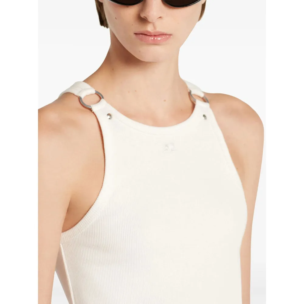 Courrèges Top with Decorative Rings sold by Lord & Taylor product image thumbnail 3