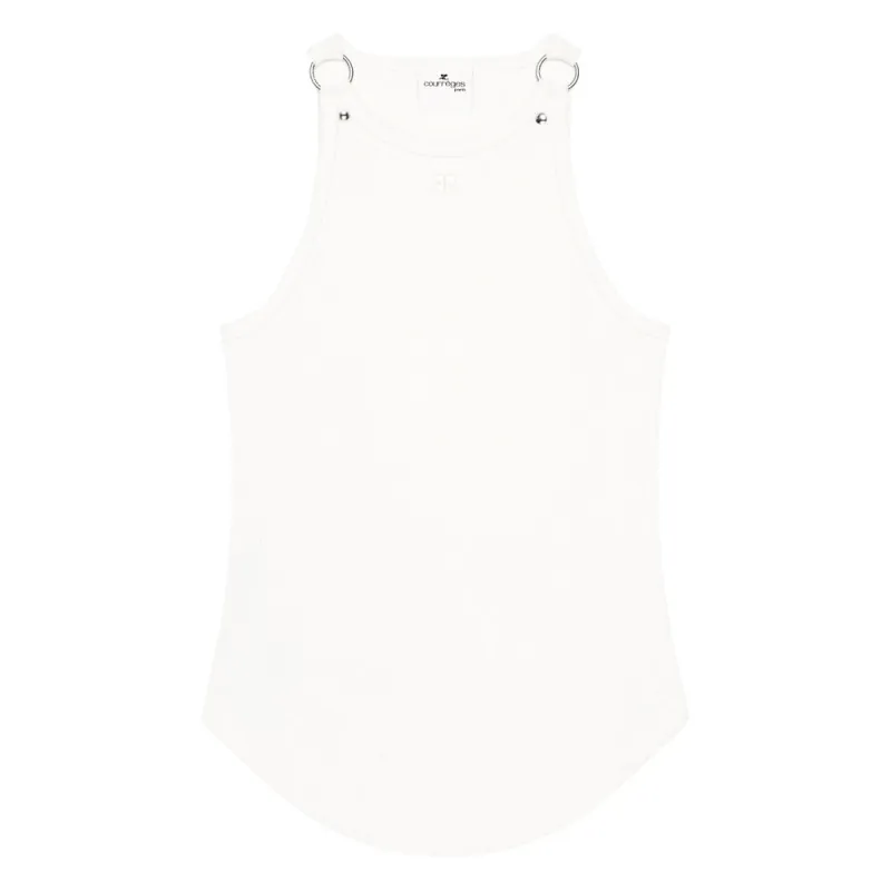 Courrèges Top with Decorative Rings sold by Lord & Taylor